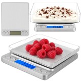 Cantar de bucatarie digital Zortiva 500 g, precizie 0,01 g