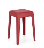 Taburet polipropilena rosie 33x33x47 cm