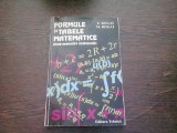 FORMULE SI TABELE MATEMATICE - E. ROGAI