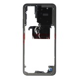 Carcasa Mijloc Xiaomi Redmi Note 11 4G Gri Inchis cu Buton Volum - Ambalaj Bulk