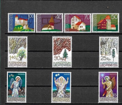 C4306 - Liechtenstein lot timbre nestampilate MNH foto