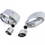 Silencer sport din otel inoxidabil pentru spate, cu tevi de esapament, potrivit pentru Porsche 911 993 94-96 Performance AutoTuning