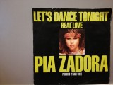 Pia Zadora - Let&rsquo;s Dance Tonight/Real Love (1984/Curb/RFG) - VINIL/Vinyl/NM