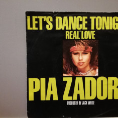 Pia Zadora - Let’s Dance Tonight/Real Love (1984/Curb/RFG) - VINIL/Vinyl/NM