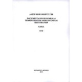 Anjou-kori oklev&eacute;lt&aacute;r XXXII. 1348 - Documenta res Hungaricas tempore regum Andegavensium illustrantia