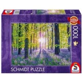 Puzzle 1000 piese, Padurea cu zambile, Schimdt