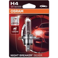 Bec halogen H4 12V Osram Night Breaker Silver +100% blister