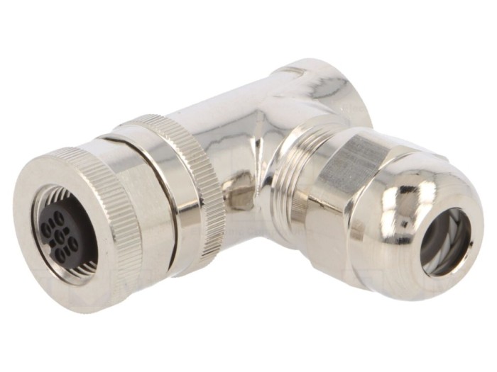 Conector M12 mamă IP67 5 pini