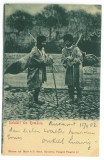 5475 - BUCURESTI, Street seller, Litho, Romania - old postcard - used - 1902, Circulata, Printata