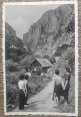 Tineri la Cheile Turzii// foto, 1960 foto