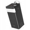 Baterie externa Hoco, 50000mAh, 22.5W, PD, USB/USB-C, Quick Charge, Lanterna, Negru
