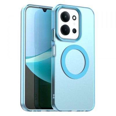 Husa MagSafe pentru Xiaomi Poco C85 4G / Redmi 15C 5G / 15C 4G, Techsuit, CandyCase, Albastra foto