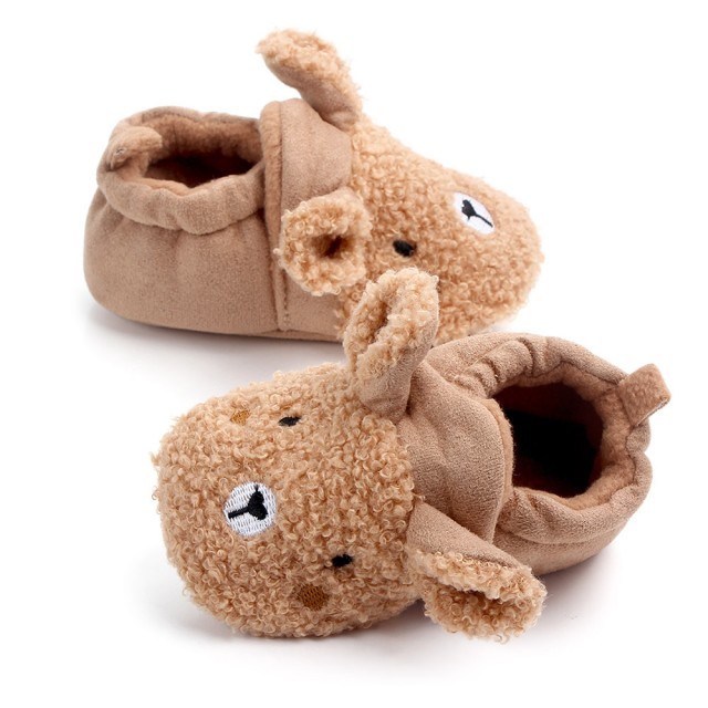 Botosei crem - Ursulet (Marime Disponibila: 9-12 luni (Marimea 20 incaltaminte))