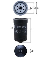 MAHLE KC 226 filtru combustibil foto