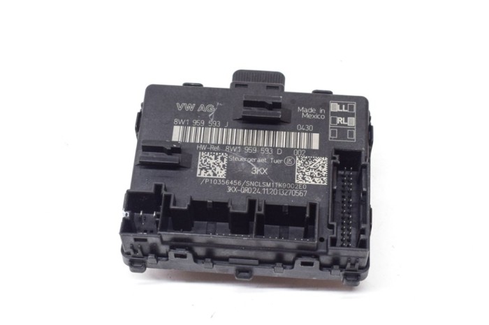 Modul de control ușă st&acirc;nga față AUDI Q5 FY 2021 OEM: 8W1959593J,8W1959593D | 20445410