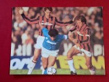 Foto fotbal - DIEGO ARMANDO MARADONA - VAN BASTEN - BARESSI (format mare 20x15 cm)