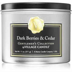 Village Candle Gentlemen's Collection Dark Berries & Cedar lumânare parfumată 311 g