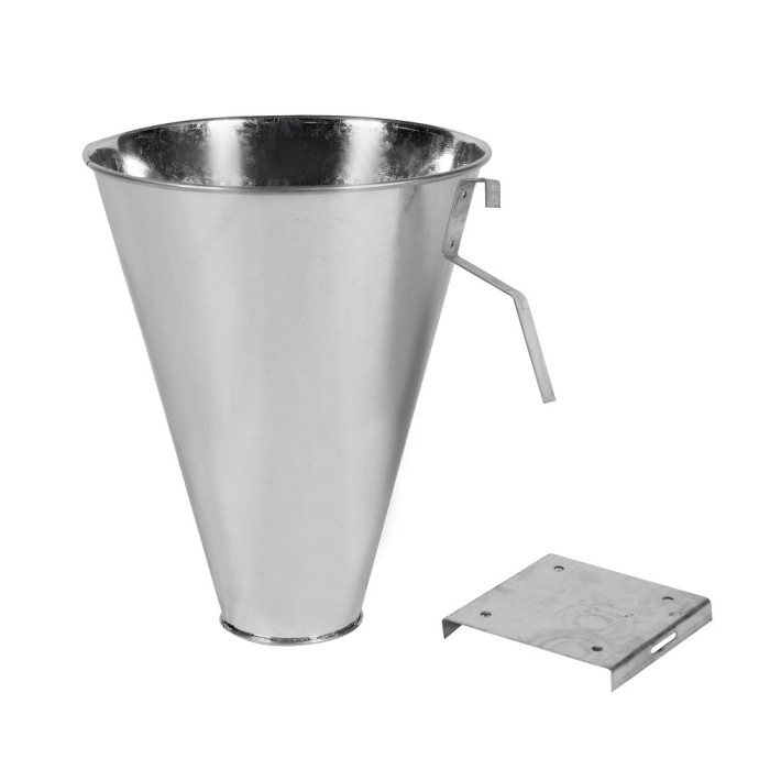 Con pentru sacrificare pasari 28x23.5x8cm zincat FarmGarden AgroTrade