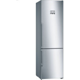 Combina frigorifica Bosch Serie 6 KGN39AIEQ, 366 l, No Frost, TouchControl Premium, functie Holiday, clasa E, front inox