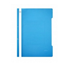 Dosar A4 din plastic cu sina si perforatii 50/set Noki Dosar A4 cu sina si perforatii 50/set Noki albastru