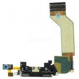 Conector de &icirc;ncărcare flex negru pentru iPhone 4s