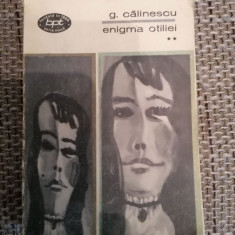 Enigma Otiliei - VOL 2 - G. Calinescu - 1967 BPT