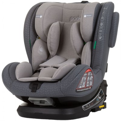Scaun auto Chipolino Peak I-Size 40-150 cm granite cu sistem Isofix foto