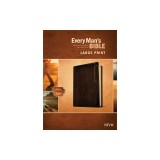 Every Man's Bible Niv, Large Print, Deluxe Explorer Edition (Leatherlike, Rustic Brown)