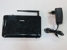 Router wireless D-Link DWR-512, 3G, (functioneaza cu sim) - Black - poze reale foto