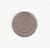 Danemarca 10 ore 1964 - Frederik IX, Europa, Cupru-Nichel