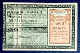 Bilet loterie Romania 1938