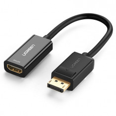 Ugreen Cablu adaptor de la DisplayPort la HDMI 1080p 60Hz 12bit - negru (40362)