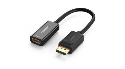 Ugreen Cablu adaptor HDMI la DisplayPort 4K 30Hz 12bit - negru (40363) foto