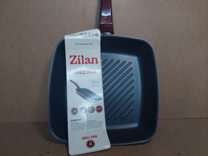 Tigaie grill Zilan, 26.5X27 cm