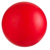 Jucarie pentru caini in forma de minge, Minge, Cauciuc, Rosu, 6.5 cm, Oem