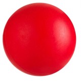 Jucarie pentru caini in forma de minge, Minge, Cauciuc, Rosu, 6.5 cm