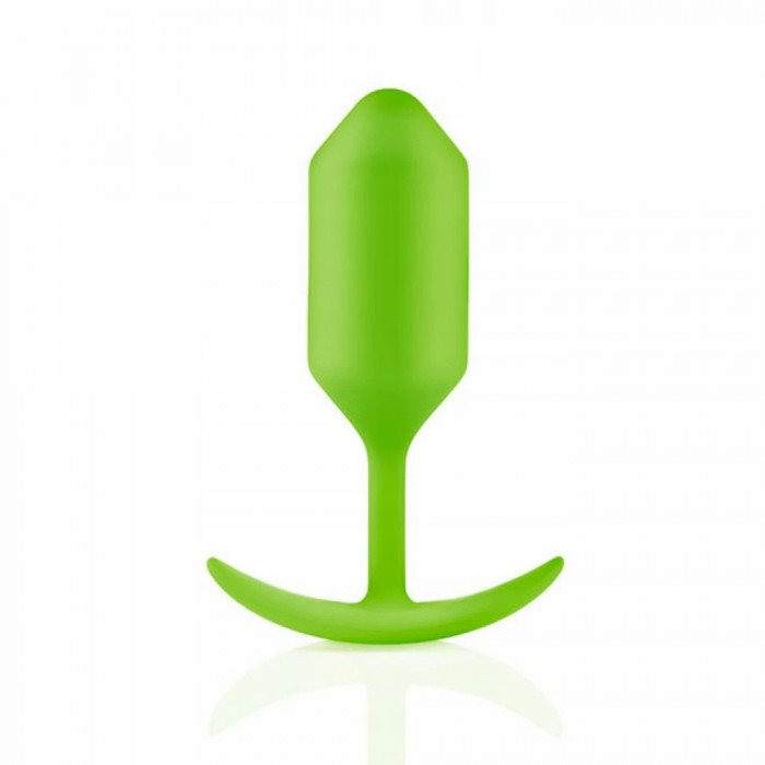 Plug anal - B-Vibe Snug Plug 3 Lime