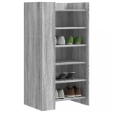 VidaXL Pantofar, gri sonoma, 52x37,5x100 cm, lemn prelucrat