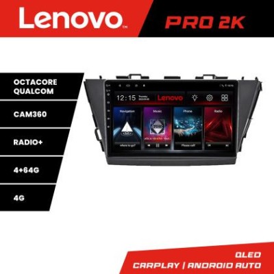 Navigatie Toyota Prius 5 Plus 2012-2020 Android radio gps internet 8 core QLED 2K 4+64 360 Lenovo CarStore Technology foto