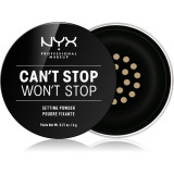 NYX Professional Makeup Can&#039;t Stop Won&#039;t Stop pudra culoare 02 Light-medium 6 g