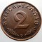 2.595 GERMANIA 2 REICHSPFENNIG 1936 D RARA