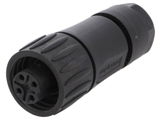 Conector Circular 4-PIN Mamă cu Șurub pe Cablu
