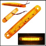 Cumpara ieftin Lampa laterala cu 9 SMD 12-24V PORTOCALIU