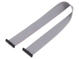 Cablu panglică SAMTEC IDC 355,6mm FFSD-17-D-14.00-01-N cu conectori IDC dublu