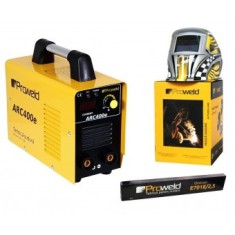 ProWeld ARC400e Invertor sudura + LYG-8507A masca sudura automata LCD + E7018 electrozi bazici 2.5mm, 1kg