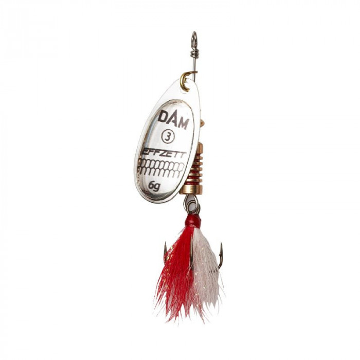 DAM Effzett Standard Dressed Spinner 1/3g Silver