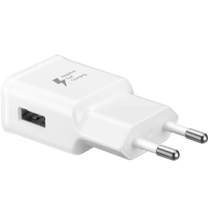 Incarcator Retea USB Samsung Galaxy F41, Fast Charging, 15W, 1 X USB, Alb