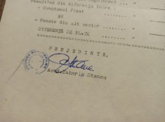 ZAHARIA STANCU: DOCUMENT SEMNAT OLOGRAF, 1969
