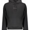 Hanorac bărbați, cu logo brodat, Regular fit, negru, XL