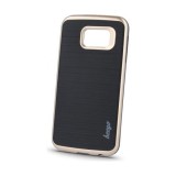 Husa SAMSUNG Galaxy S6 - Beeyo Amazing (Auriu), Plastic, Carcasa